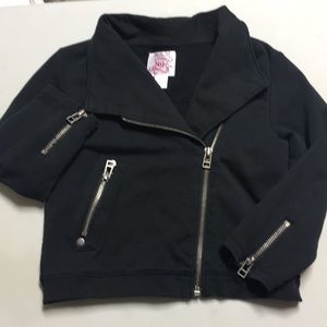 Black jacket, toddler girl, size 4T
